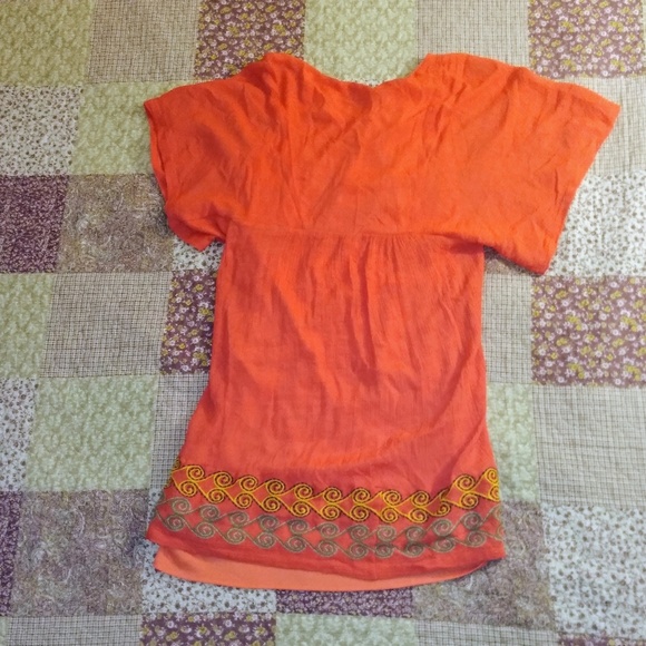 SIGNATURE BY ROBBIE BEE PINK BOHEMIAN DRESS - Picture 2 of 8